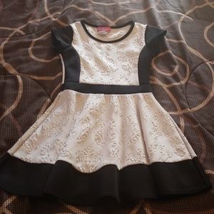 Black and White Dress